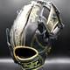 Rawlings Japan Hoh Heart Of The Hide 11.5 Rht Infielder Glove Black/gold Paisley