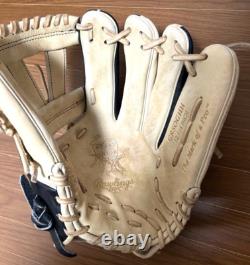 Rawlings JAPAN HOH Heart of the Hide Gold Glove RHT LH 12.25 All Positions Rare