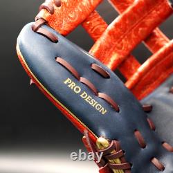 Rawlings JAPAN Heart of the Hide HOH All Positions Glove RHT 11.75 Navy/Scarlett