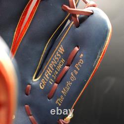 Rawlings JAPAN Heart of the Hide HOH All Positions Glove RHT 11.75 Navy/Scarlett