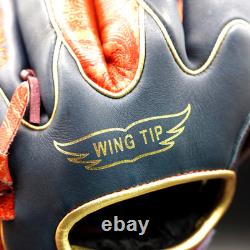 Rawlings JAPAN Heart of the Hide HOH All Positions Glove RHT 11.75 Navy/Scarlett