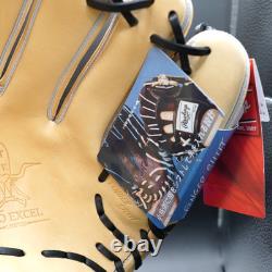 Rawlings JAPAN Heart of the Hide PRO EXCEL Infielder Glove 12 RHT Camel Limited