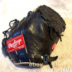Rawlings JAPAN Heart of the Hide Pitcher Glove 11.75 RHT Baseball Black Limited