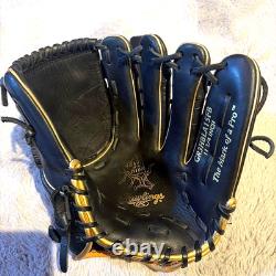 Rawlings JAPAN Heart of the Hide Pitcher Glove 11.75 RHT Baseball Black Limited