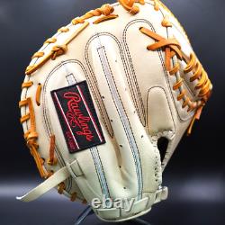 Rawlings Japan BaseBall Glove HOH Heart of the Hide RHT 32.5 Catcher Mitt Camel