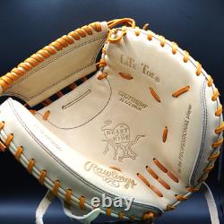 Rawlings Japan BaseBall Glove HOH Heart of the Hide RHT 32.5 Catcher Mitt Camel