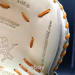 Rawlings Japan BaseBall Glove HOH Heart of the Hide RHT 32.5 Catcher Mitt Camel