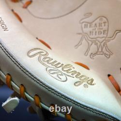 Rawlings Japan BaseBall Glove HOH Heart of the Hide RHT 32.5 Catcher Mitt Camel