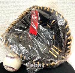 Rawlings Japan BaseBall Glove HOH Heart of the Hide RHT 33 Catcher Mitt Black