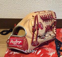 Rawlings Japan Glove HOH Heart of the Hide All Positions RHT 11.75 Camel/Scarlet