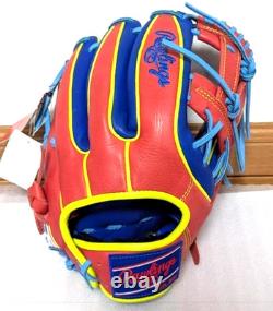 Rawlings Japan Glove HOH Heart of the Hide RHT 11.5 All Positions Royal/Scarlet
