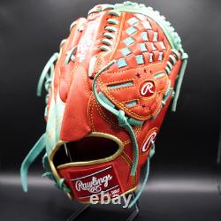 Rawlings Japan Glove HOH Heart of the Hide RHT 11.75 Pitcher Scarlet/Mint Rare