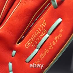 Rawlings Japan Glove HOH Heart of the Hide RHT 11.75 Pitcher Scarlet/Mint Rare
