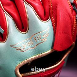 Rawlings Japan Glove HOH Heart of the Hide RHT 11.75 Pitcher Scarlet/Mint Rare