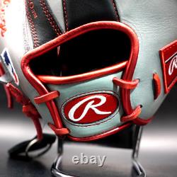 Rawlings Japan Glove HOH Heart of the Hide RHT 33 Catcher Mitt Black/Gray Rare