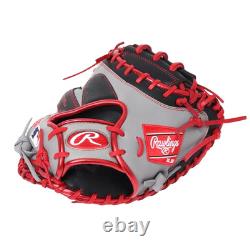 Rawlings Japan Glove HOH Heart of the Hide RHT 33 Catcher Mitt Black/Gray Rare