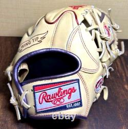Rawlings Japan Glove HOH Heart of the Hide RHT LH 11.25 Infielder Limited Camel