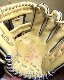 Rawlings Japan Glove HOH Heart of the Hide RHT LH 11.25 Infielder Limited Camel