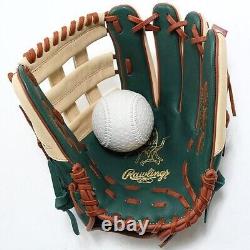 Rawlings Japan Glove HOH Heart of the Hide RHT LH 11.75 All Positions Gr / Camel