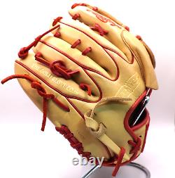 Rawlings Japan Glove HOH Heart of the Hide RHT LH 11.75 in Pitcher CAMEL Limited
