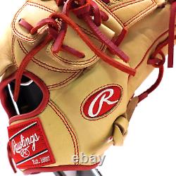 Rawlings Japan Glove HOH Heart of the Hide RHT LH 11.75 in Pitcher CAMEL Limited