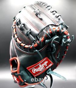 Rawlings Japan Glove HOH Heart of the Hide RHT LH Catchers mitt 33 Limited Black