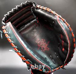 Rawlings Japan Glove HOH Heart of the Hide RHT LH Catchers mitt 33 Limited Black