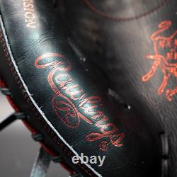 Rawlings Japan Glove HOH Heart of the Hide RHT LH Catchers mitt 33 Limited Black