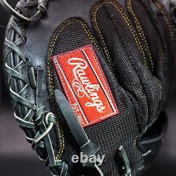 Rawlings Japan Glove HOH Heart of the Hide RHT LH Catchers mitt 33 Limited Black
