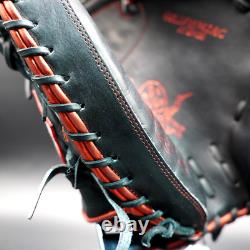 Rawlings Japan Glove HOH Heart of the Hide RHT LH Catchers mitt 33 Limited Black