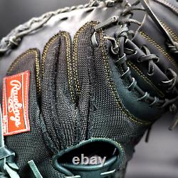 Rawlings Japan Glove HOH Heart of the Hide RHT LH Catchers mitt 33 Limited Black