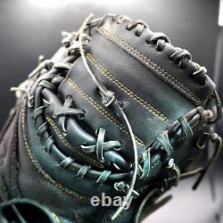Rawlings Japan Glove HOH Heart of the Hide RHT LH Catchers mitt 33 Limited Black