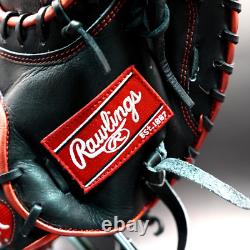 Rawlings Japan Glove HOH Heart of the Hide RHT LH Catchers mitt 33 Limited Black