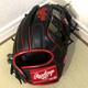 Rawlings Japan Glove Heart Of The Hide Infielder Rht 11.5 Metallic Black/scarlet