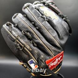 Rawlings Japan Glove Heart of the Hide RHT Pitcher 11.75 Scarlet/Black Limited