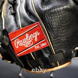 Rawlings Japan Glove Heart of the Hide RHT Pitcher 11.75 Scarlet/Black Limited