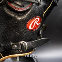 Rawlings Japan Glove Heart of the Hide RHT Pitcher 11.75 Scarlet/Black Limited