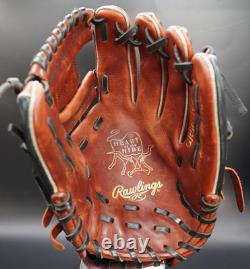 Rawlings Japan Gold HOH Heart of the Hide RHT LH 11.25 Infielder Sherry/Black