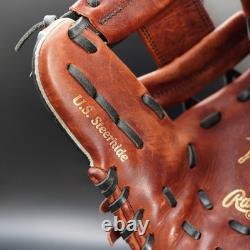 Rawlings Japan Gold HOH Heart of the Hide RHT LH 11.25 Infielder Sherry/Black