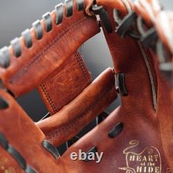 Rawlings Japan Gold HOH Heart of the Hide RHT LH 11.25 Infielder Sherry/Black