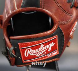Rawlings Japan Gold HOH Heart of the Hide RHT LH 11.25 Infielder Sherry/Black