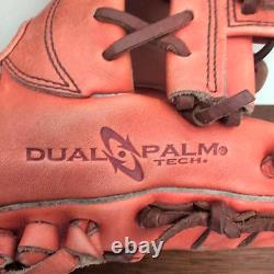 Rawlings Japan HOH GOLD Glove Heart of the Hide RHT LH 11.25 Infielder RED Rare