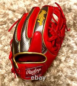 Rawlings Japan HOH Heart of the Hide BaseBall Glove RHT 11.5 Infielder GRXFMLKW Rawlings Japan HOH Heart of the Hide BaseBall Glove RHT 11.5 Infielder GRXFMLKW