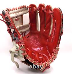 Rawlings Japan HOH Heart of the Hide GOLD Glove RHT LH 11.25 Infielder SC/WH