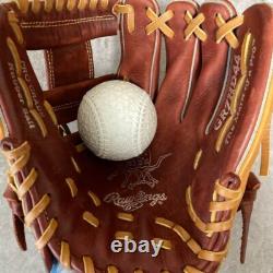 Rawlings Japan HOH Heart of the Hide GOLD Glove RHT LH 11.5 Outfielder Rare
