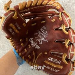 Rawlings Japan HOH Heart of the Hide GOLD Glove RHT LH 11.5 Outfielder Rare