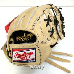 Rawlings Japan HOH Heart of the Hide Glove Infielder RHT LH 11.2 Camel Limited