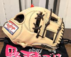 Rawlings Japan HOH Heart of the Hide Glove Infielder RHT LH 11.75 Camel Limited