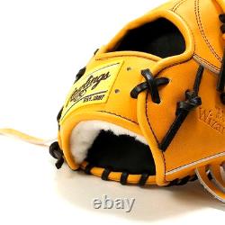 Rawlings Japan HOH Heart of the Hide Glove Outfielder RHT 12.25 Limited GoldTan