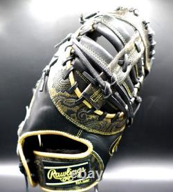 Rawlings Japan HOH Heart of the Hide Glove RHT 11.75 First Base Mitt Black Rare